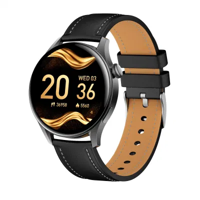 Pantalla redonda de 1,32 pulgadas 360*360 Wearfit PRO llamada Smartwatch Monitor de ritmo cardíaco pulsera deportiva inteligente Dw3